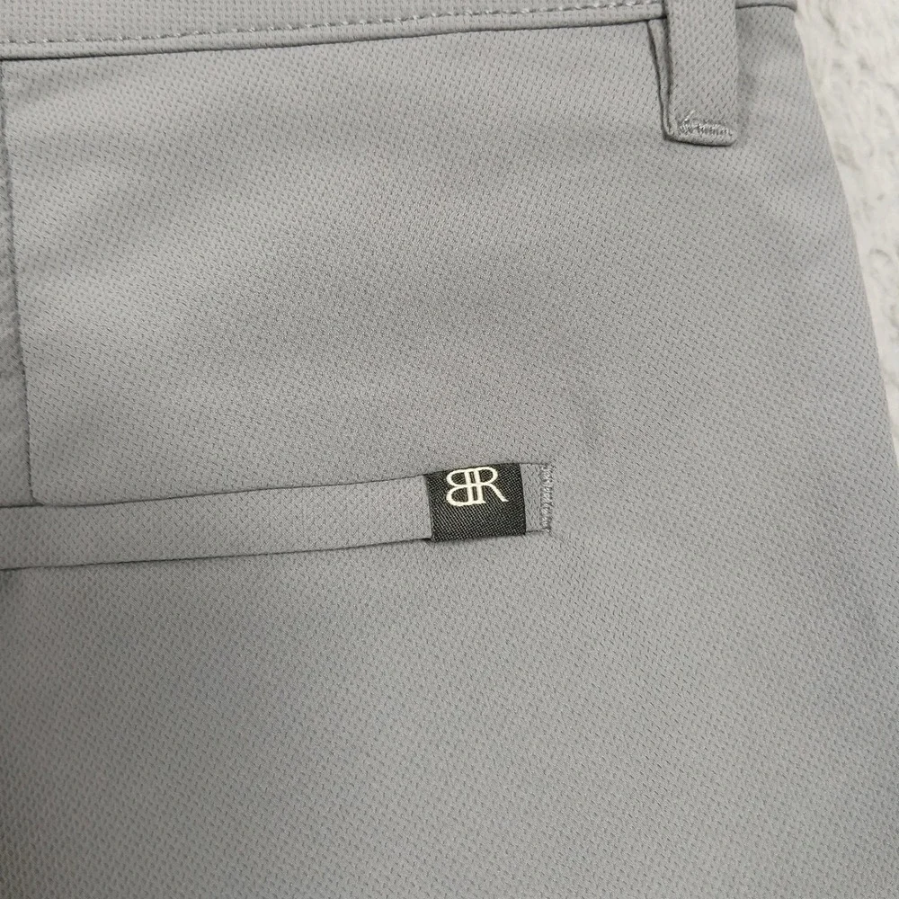 Banana Republic Tech Pants Men 40x29‎ Gray Performance Golf Stretch